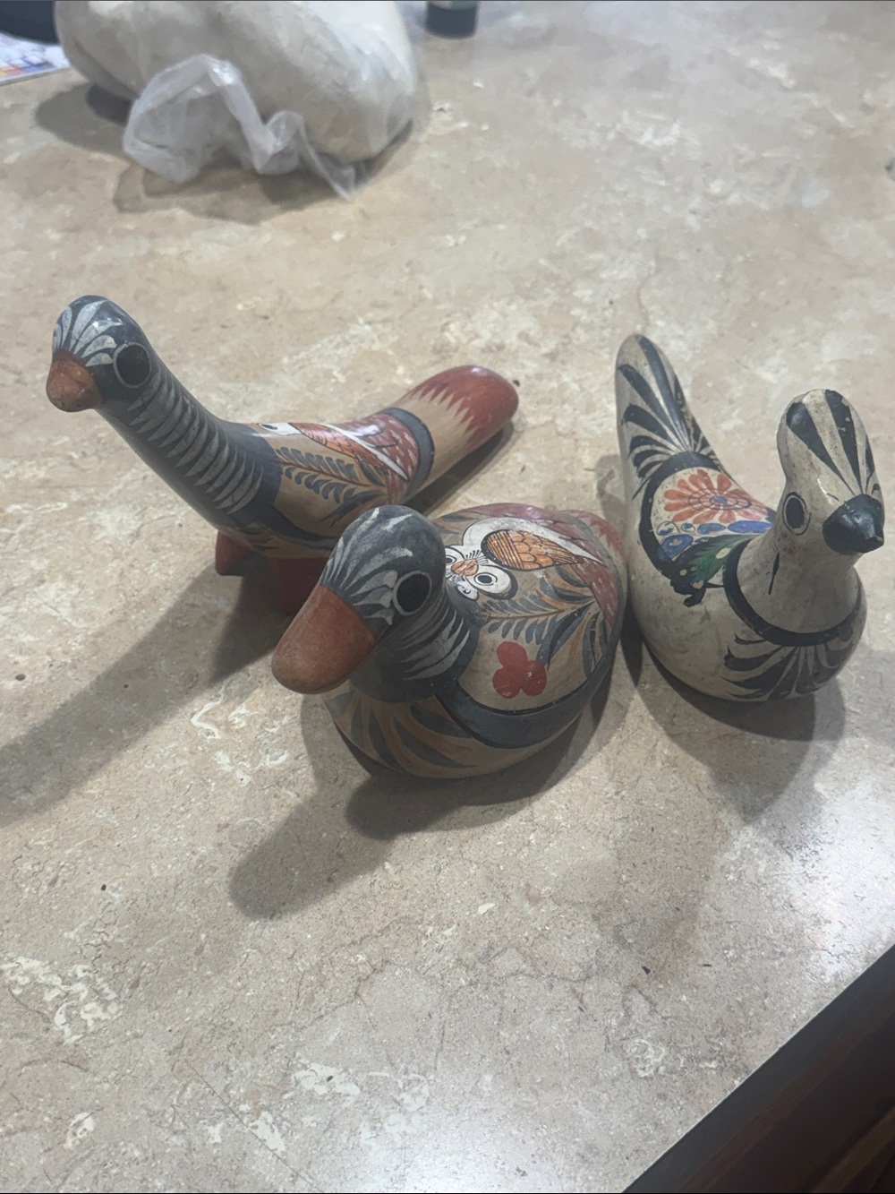 Vintage Mexican folk art figurines